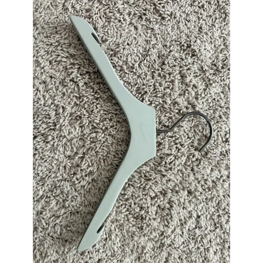 50 Pack Authentic Nike Grey Wood Hangers Non Slip Coating